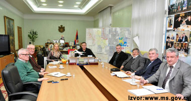 Sastanak predstavnika Opstine Priboj sa ministrom Milutinom Mrkonjicem